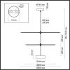 Подвесной светильник Odeon Light Felt 7035/20CA