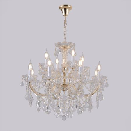 Подвесная люстра Crystal Lux CRISTELLE SP8+4 GOLD