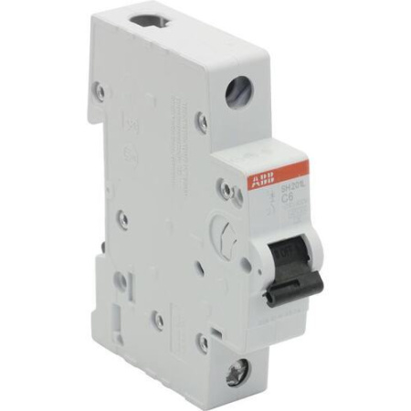 Автоматический выключатель ABB SH201L 1-полюсный  C6 4,5кА