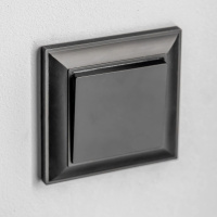 Рамка на 1 пост черный матовый WL14-Frame-01 Werkel