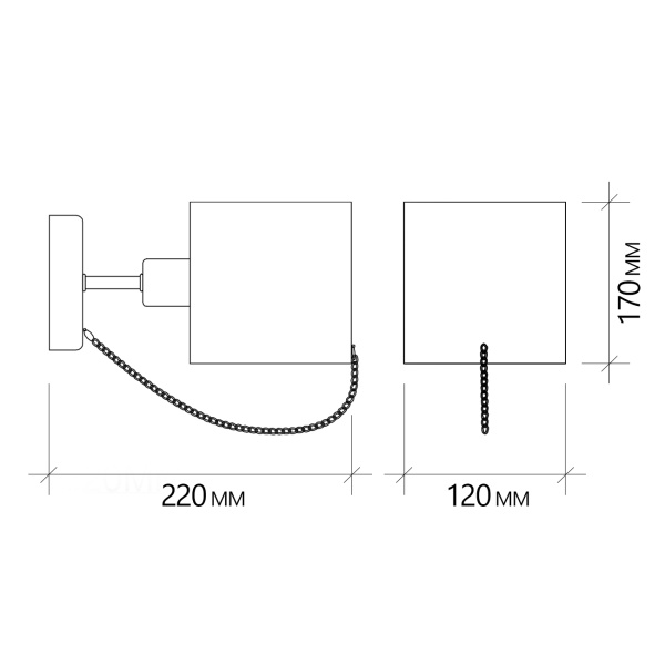 Бра Escada Intense 683/1A