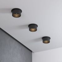 Встраиваемый светильник Elektrostandard Moll черный a064244