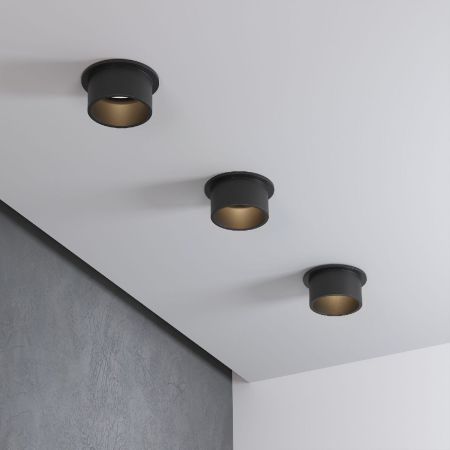 Встраиваемый светильник Elektrostandard Moll черный a064244
