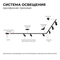 Коннектор Т-образный Apeyron 09-125
