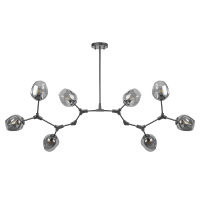 Люстра на штанге AM Group LOFT-8 BK