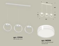 Подвесной светильник Ambrella Light Traditional (C9106, N8399) XB9106156