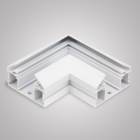 Угловой соединитель с закладным профилем AM Group AM540 WH SMART