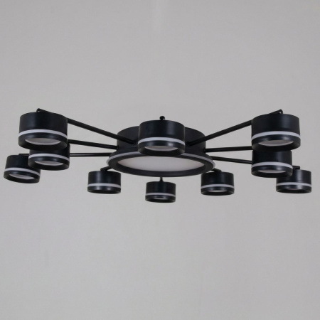 Потолочная люстра Reluce 20590-0.3-5+5+1 Black