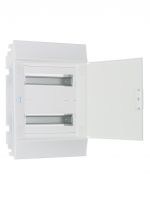Бокс ABB Mistral41 встраиваемый 24М (2x12) белая дверь с винтовым клеммным блоком
