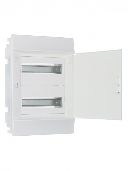 Бокс ABB Mistral41 встраиваемый 24М (2x12) белая дверь с винтовым клеммным блоком