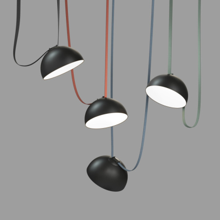 Трековый однофазный светильник Denkirs Belty Flow DK5562-BK