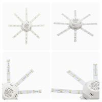 Комплект светодиодных линеек Apeyron Звездочка 220В 5730 12Вт 3000К IP30 12-08