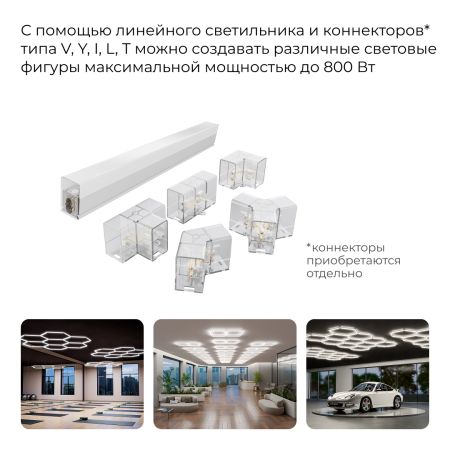 Линейный накладной светильник Apeyron 30-59