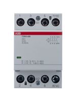 Модульный контактор ABB ESB40-40N-06 (40А АС-1, 4НО), катушка 230В AC/DC