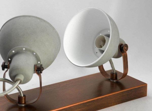 Спот Lussole Loft LSP-9829 коричневый