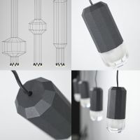 Подвесной светильник ImperiumLoft Via Wireflow Polyhedral 144326-22