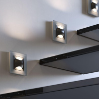 Встраиваемая LED подсветка МУН (черный матовый) W1154508 Werkel