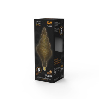 Лампа светодиодная филаментная E27 6W 2400K серая 166802008