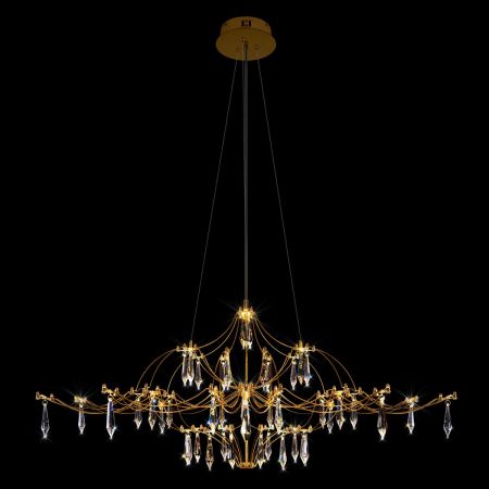 Подвесная люстра Loft IT Mira 10587/1000 Gold Asfour