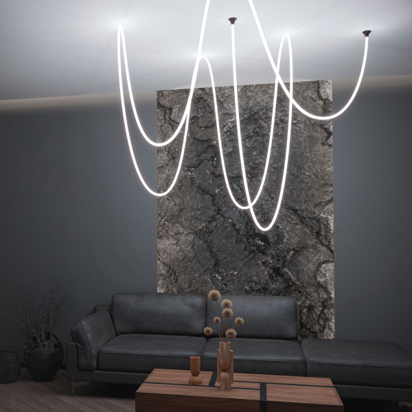 Боковые крепления (2 шт.) д/силикон. профиля-трубы D18 мм д/LED ленты Profiled Lightstar 441890