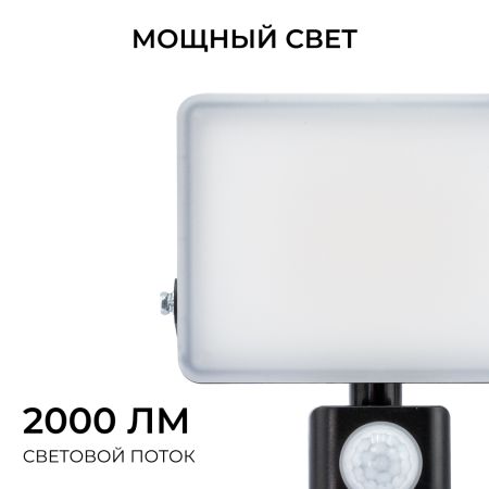Прожектор CCT с датчиком движения Apeyron 05-53