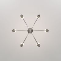 Подвесная люстра Eurosvet 60167/6 никель Smart a068284