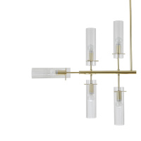 Люстра на штанге Indigo Saetta 11053/12R Gold V000565