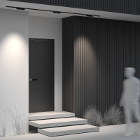 Уличный трековый светильник Maytoni Points O-TR02-2-S-12WB4K