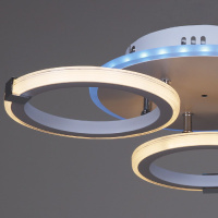 Потолочная люстра Reluce 06319-3.3-03 WH+CR (RGB)