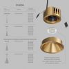 Встраиваемый светильник Denkirs Shine Glow DK2431-SB