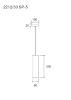 Подвесной светильник Divinare Cottero 2212/33 SP-5