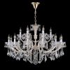 Подвесная люстра Crystal Lux CRISTELLE SP12+6 GOLD