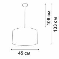 Подвесная люстра Vitaluce V2550-9/1S