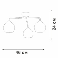 Потолочная люстра Vitaluce V3096-9/3PL