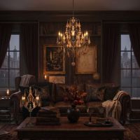 Настольная лампа Loft IT Chateau 10559T