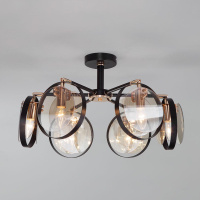 Потолочный светильник Eurosvet Gallo 70121/6 черный Smart a052341