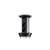 Сенсорный блок розеток LK (3 секции и 2 USB) Mebax 00-00001183