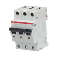 Автоматический выключатель ABB S203 3-полюсный C100 6кА