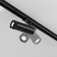 Трековый трехфазный светильник Maytoni Focus Zoom TR198-3-20W4K-Z-B