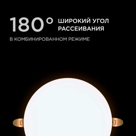 Встраиваемая светодиодная панель безрамочная Apeyron FLP 06-108