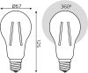 Светодиодная филаментная лампа Gauss Basic Filament Е27 21W 2700К 40712112