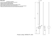 Настенный светильник Crystal Lux VERDE AP L1000 GOLD NEW