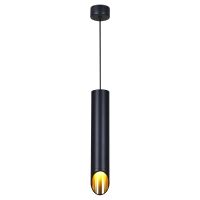Подвесной светильник Reluce 16007-0.9-001LD 300mm GU10 BK+GD