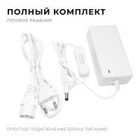 Блок питания Apeyron 48Вт DC24В 2A IP44 03-153