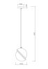 Подвесной светильник Freya Element FR5181PL-01BS