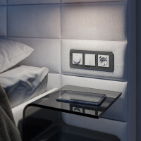 Рамка Werkel Elite на 3 поста графит W0032440