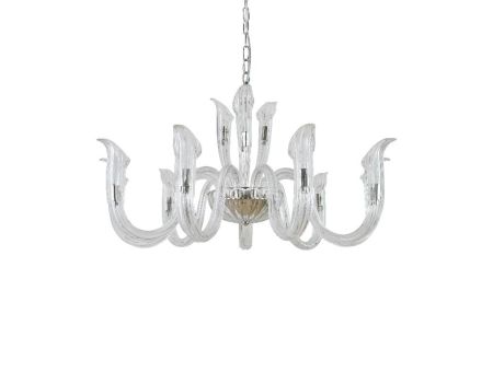 Подвесная люстра Newport Lilia 3653+9/С nickel М0070746