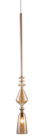 Подвесной светильник Crystal Lux Lux New SP1 B Amber