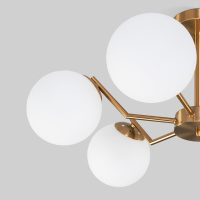 Подвесная люстра Eurosvet Frost 70154/6 латунь