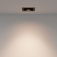 Встраиваемый светильник Maytoni Technical Metal Modern DL008-12W2.7-3-4K-B